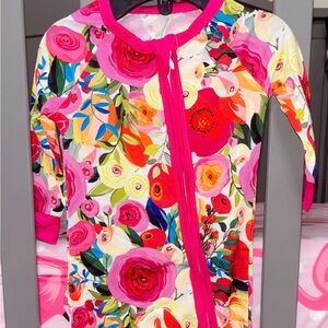 Floral Kids bamboo zippy